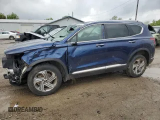 2022 Hyundai Santa Fe SEL z VIN 5NMS6DAJ1NH404650, wystawiony jako Copart lot #54985125 z przebiegiem 65 408 mil mil oraz Szkoda całkowita • Salvage title. Historia ofert i sprzedaży dostępna na DreamBid. Obrazek 1.