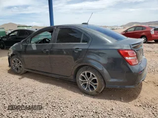 2017 Chevrolet Sonic LT with VIN 1G1JD5SG1H4103649, listed as a Copart auction lot 58536765 with 128,562 mi miles and Salvage title. Bid and sale history available at DreamBid. Image 2.