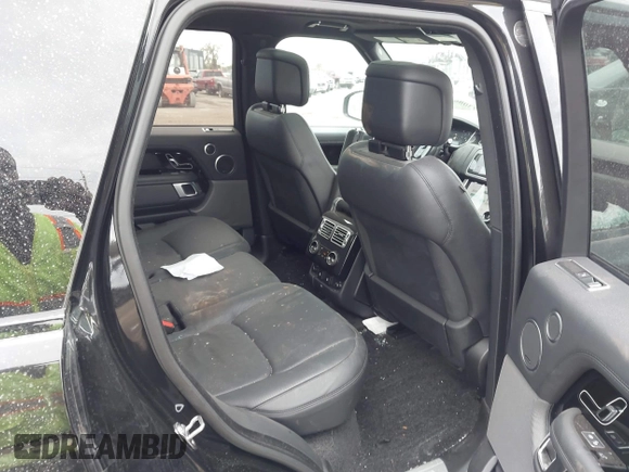 2019 Land Rover Range Rover HSE with VIN SALGS2SV2KA525984, listed as a IAAI auction lot 41730888 with 35,547 mi miles and . Bid and sale history available at DreamBid. Image 8.