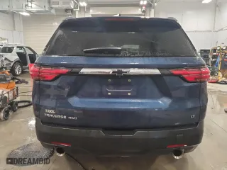 2022 Chevrolet Traverse LT Cloth with VIN 1GNEVGKW1NJ195357, listed as a Copart auction lot 87198774 with 34,327 mi miles and Salvage Title. Bid and sale history available at carsss.com. Image 6.