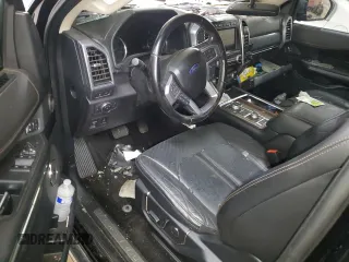 2018 Ford Expedition Platinum with VIN 1FMJU1MT1JEA07588, listed as a Copart auction lot 87617425 with 0 mi miles and Salvage Title. Bid and sale history available at carsss.com. Image 8.