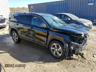 2019 GMC Terrain SLT with VIN 3GKALVEV1KL114161, listed as a Copart auction lot 76381154 with 35,638 mi miles and Salvage Title. Bid and sale history available at carsss.com. Image 4.