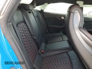 2022 Audi RS 5 Sportback z VIN WUAAWCF57NA901071, wystawiony jako Copart lot #41744493 z przebiegiem 12 409 mil mil oraz . Historia ofert i sprzedaży dostępna na DreamBid. Obrazek 10.