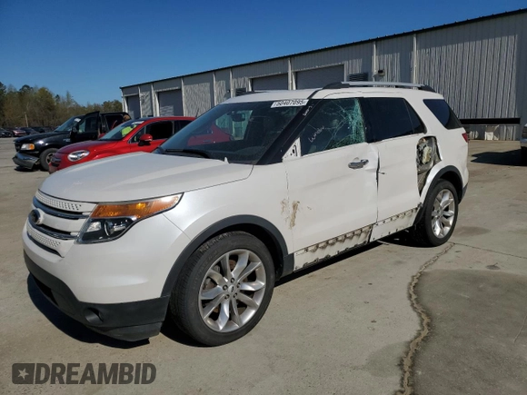 2014 Ford Explorer Limited z VIN 1FM5K7F84EGB83659, wystawiony jako Copart lot #50407095 z przebiegiem 160 317 mil mil oraz Szkoda całkowita • Salvage title. Historia ofert i sprzedaży dostępna na DreamBid. Obrazek 1.