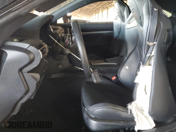 2022 Lexus RC F with VIN JTHDP5BC3N5008409, listed as a Copart auction lot 52106265 with 21,065 mi miles and Salvage title. Bid and sale history available at DreamBid. Image 7.