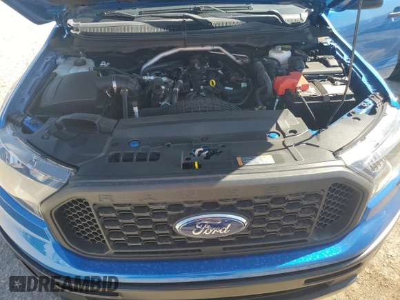 2022 Ford Ranger XL with VIN 1FTER4EH1NLD03330, listed as a Copart auction lot 52520315 with 26,574 mi miles and Salvage title. Bid and sale history available at DreamBid. Image 12.