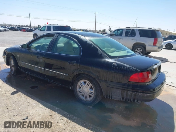 2000 Mercury Sable LS Premium with VIN 1MEFM55SXYA645345, listed as a IAAI auction lot 41778827 with 196,746 mi miles. Bid and sale history available at carsss.com. Image 3.