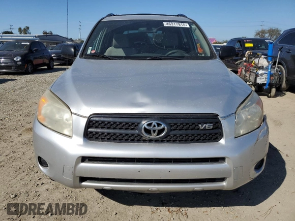 2007 Toyota RAV4 with VIN JTMZK33V775014422, listed as a Copart auction lot 46917915 with 201,315 mi miles and Clean Title. Bid and sale history available at DreamBid. Image 5.