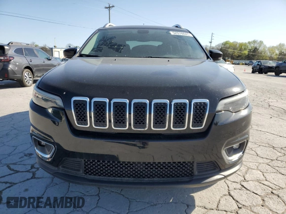 2019 Jeep Cherokee Limited with VIN 1C4PJMDX0KD197631, listed as a Copart auction lot 52078845 with 86,281 mi miles and Salvage title. Bid and sale history available at DreamBid. Image 5.