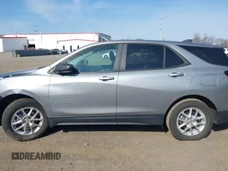 2024 Chevrolet Equinox LS with VIN 3GNAX5EG4RL157265, listed as a IAAI auction lot 41719325 with 24,741 mi miles. Bid and sale history available at carsss.com. Image 14.