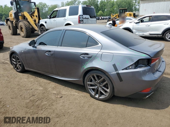 2019 Lexus IS 300 z VIN JTHC81D27K5034805, wystawiony jako Copart lot #59792465 z przebiegiem 108 515 mil mil oraz Szkoda całkowita • Salvage title. Historia ofert i sprzedaży dostępna na DreamBid. Obrazek 2.
