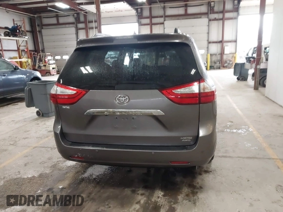 2015 Toyota Sienna Ltd with VIN 5TDDK3DC3FS106157, listed as a IAAI auction lot 41737202 with 173,724 mi miles. Bid and sale history available at carsss.com. Image 17.