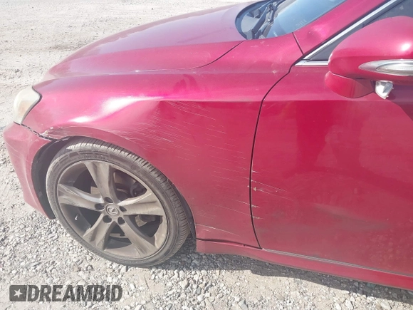 2012 Lexus IS 250 with VIN JTHBF5C23C5178895, listed as a IAAI auction lot 41703959 with 185,953 mi miles and . Bid and sale history available at DreamBid. Image 6.