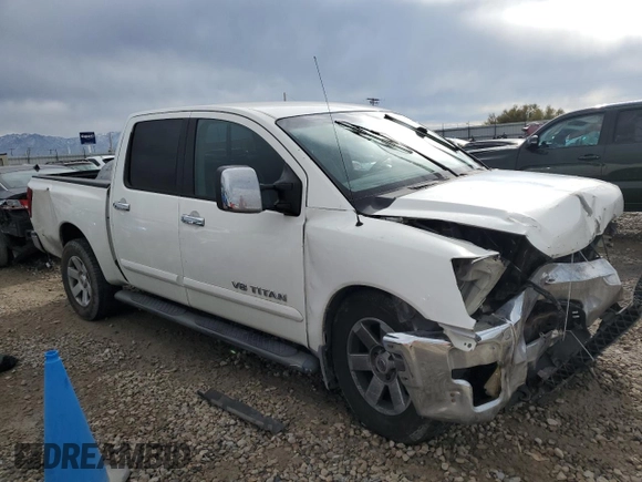 2005 Nissan Titan SE with VIN 1N6AA07B65N566549, listed as a Copart auction lot 80915034 with 268,827 mi miles and Salvage Title. Bid and sale history available at carsss.com. Image 4.