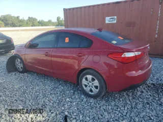 2016 Kia Forte LX with VIN KNAFK4A69G5551181, listed as a Copart auction lot 54341515 with 17,275 mi miles and Clean Title. Bid and sale history available at carsss.com. Image 2.