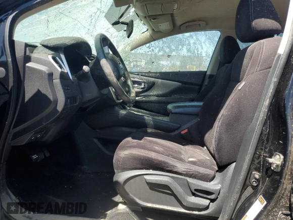 2017 Nissan Murano S with VIN 5N1AZ2MG2HN131633, listed as a Copart auction lot 52332825 with 141,171 mi miles and Salvage Title. Bid and sale history available at carsss.com. Image 7.