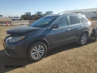 2015 Nissan Rogue SV with VIN KNMAT2MV7FP576231, listed as a Copart auction lot 53029605 with 170,603 mi miles and Salvage Title. Bid and sale history available at carsss.com. Image 1.