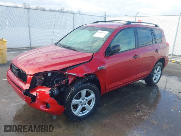 2008 Toyota RAV4 with VIN JTMBK33V086033312, listed as a IAAI auction lot 41898250 with 157,244 mi miles. Bid and sale history available at carsss.com. Image 18.