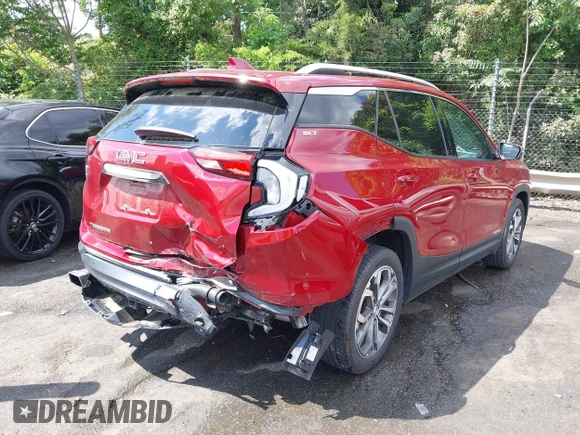 2020 GMC Terrain SLT with VIN 3GKALPEX3LL190480, listed as a IAAI auction lot 42186726 with 63,349 mi miles and . Bid and sale history available at DreamBid. Image 4.