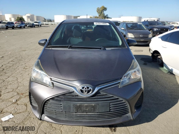 2015 Toyota Yaris L with VIN VNKJTUD31FA053128, listed as a Copart auction lot 41911495 with 85,891 mi miles and Salvage Title. Bid and sale history available at carsss.com. Image 5.