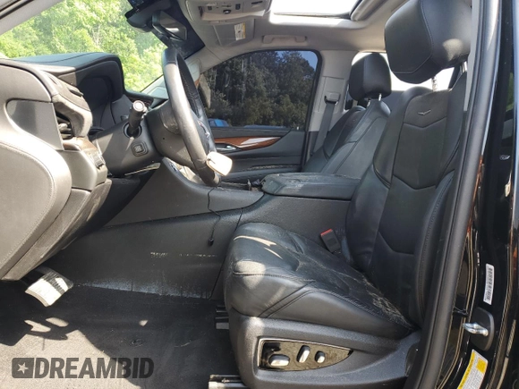 2018 Cadillac Escalade Luxury with VIN 1GYS3BKJ9JR253391, listed as a Copart auction lot 57658795 with Not provided miles and Salvage title. Bid and sale history available at DreamBid. Image 7.
