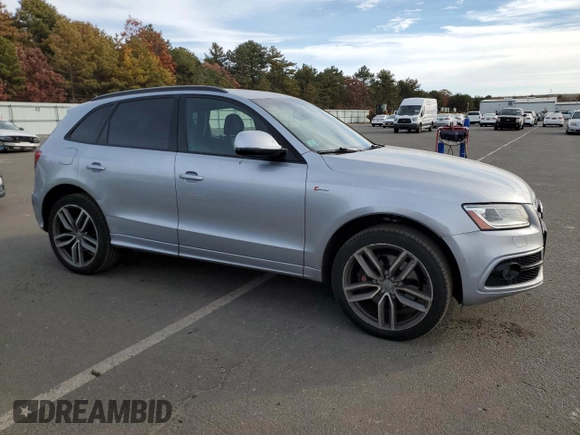 2015 Audi SQ5 Premium Plus with VIN WA1CGAFP8FA119608, listed as a Copart auction lot 75523853 with 91,171 mi miles. Bid and sale history available at carsss.com. Image 4.