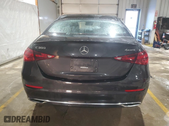 2023 Mercedes-Benz C 300 with VIN W1KAF4HB2PR078985, listed as a Copart auction lot 41770995 with Not Provided miles and Salvage Title. Bid and sale history available at DreamBid. Image 6.