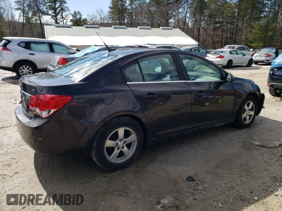 2014 Chevrolet Cruze 1LT with VIN 1G1PC5SB5E7316745, listed as a Copart auction lot 45681775 with 95,318 mi miles and Clean Title. Bid and sale history available at carsss.com. Image 3.