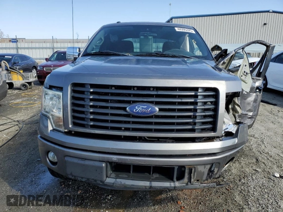 2014 Ford F-150 XL with VIN 1FTFW1CF9EKF51182, listed as a Copart auction lot 44395325 with 170,010 mi miles and Salvage Title. Bid and sale history available at carsss.com. Image 5.