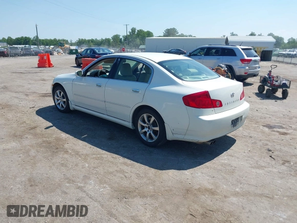 2006 Infiniti G35 with VIN JNKCV51F96M610106, listed as a IAAI auction lot 42217657 with 170,801 mi miles and . Bid and sale history available at DreamBid. Image 3.
