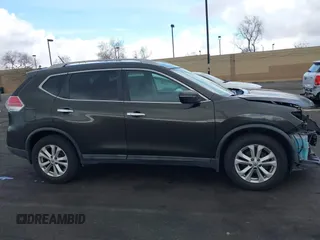 2015 Nissan Rogue SL with VIN 5N1AT2MT7FC802043, listed as a IAAI auction lot 41535141 with 126,579 mi miles. Bid and sale history available at carsss.com. Image 14.