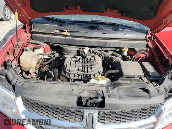 2015 Dodge Journey SXT with VIN 3C4PDDBG6FT555065, listed as a Copart auction lot 55349295 with 204,847 mi miles and Clean Title. Bid and sale history available at DreamBid. Image 12.