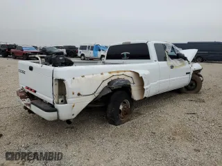 2001 Dodge Ram 3500 with VIN 1B7MC33781J536158, listed as a Copart auction lot 43433515 with 124,856 mi miles and Salvage Title. Bid and sale history available at carsss.com. Image 3.