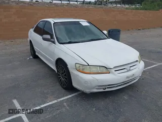 2001 Honda Accord EX z VIN 1HGCG56681A038235, wystawiony jako IAAI lot #42427864 z przebiegiem 163 971 mil mil oraz . Historia ofert i sprzedaży dostępna na DreamBid. Obrazek 1.