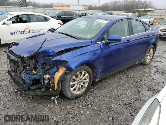 2016 Ford Fusion S with VIN 3FA6P0G74GR265156, listed as a Copart auction lot 48220255 with 148,690 mi miles and Salvage Title. Bid and sale history available at carsss.com. Image 1.