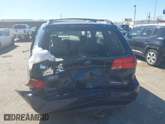 2005 Toyota Sienna CE with VIN 5TDZA23C55S304290, listed as a IAAI auction lot 41740358 with 150,535 mi miles and . Bid and sale history available at DreamBid. Image 6.