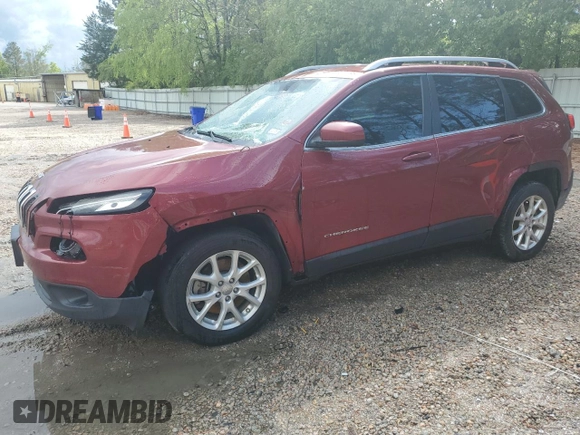 2016 Jeep Cherokee Latitude with VIN 1C4PJLCB9GW217760, listed as a Copart auction lot 52845365 with 177,646 mi miles and Salvage title. Bid and sale history available at DreamBid. Image 1.