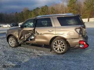 2019 Ford Expedition Platinum with VIN 1FMJU1LTXKEA56503, listed as a Copart auction lot 45657785 with 104,839 mi miles and Salvage Title. Bid and sale history available at carsss.com. Image 2.