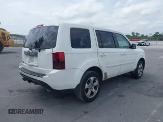 2013 Honda Pilot EX-L with VIN 5FNYF3H55DB013160, listed as a IAAI auction lot 42093991 with 235,443 mi miles. Bid and sale history available at carsss.com. Image 4.