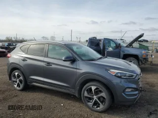 2016 Hyundai Tucson Limited z VIN KM8J3CA21GU187731, wystawiony jako Copart lot #51298595 z przebiegiem 116 020 mil mil oraz Czysty tytuł • Clean title. Historia ofert i sprzedaży dostępna na DreamBid. Obrazek 4.