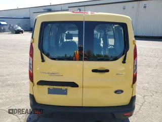 2022 Ford Transit Connect XLT with VIN NM0LS7T28N1527571, listed as a Copart auction lot 43587235 with 8,620 mi miles and Salvage title. Bid and sale history available at DreamBid. Image 6.