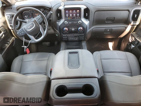 2021 GMC Sierra 1500 SLT z VIN 3GTU9DET0MG369332, wystawiony jako Copart lot #74367934 z przebiegiem 148 095 mil mil oraz Szkoda całkowita • Salvage title. Historia ofert i sprzedaży dostępna na DreamBid. Obrazek 8.