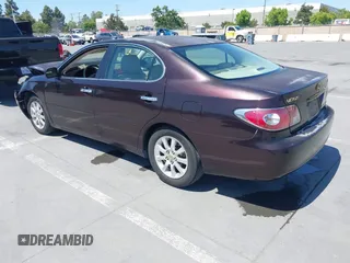 2004 Lexus ES 350 z VIN JTHBA30G045031955, wystawiony jako IAAI lot #42361895 z przebiegiem 92 752 mil mil oraz . Historia ofert i sprzedaży dostępna na DreamBid. Obrazek 3.