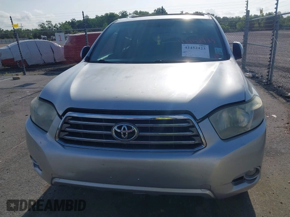 2010 Toyota Highlander Limited with VIN 5TDYK3EH1AS011780, listed as a IAAI auction lot 42452423 with 219,369 mi miles and . Bid and sale history available at DreamBid. Image 6.
