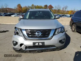 2020 Nissan Pathfinder Platinum with VIN 5N1DR2DMXLC635273, listed as a Copart auction lot 77443424 with 40,292 mi miles and Salvage Title. Bid and sale history available at carsss.com. Image 5.