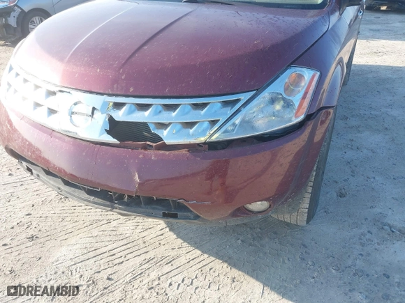 2007 Nissan Murano SL with VIN JN8AZ08T27W527641, listed as a IAAI auction lot 39378581 with 121,625 mi miles. Bid and sale history available at carsss.com. Image 6.