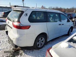 2018 Toyota Sienna L with VIN 5TDZZ3DC5JS944216, listed as a Copart auction lot 42262675 with 163,078 mi miles and Clean Title. Bid and sale history available at DreamBid. Image 3.