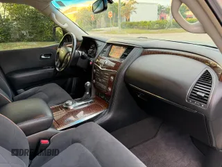 2018 Nissan Armada SV with VIN JN8AY2NC7J9551314, listed as a Copart auction lot 46188475 with 134,633 mi miles and Clean Title. Bid and sale history available at carsss.com. Image 5.
