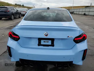 2023 BMW M2 with VIN 3MF13DM05P8D20294, listed as a Copart auction lot 70229344 with 6,324 mi miles and Salvage Title. Bid and sale history available at carsss.com. Image 6.
