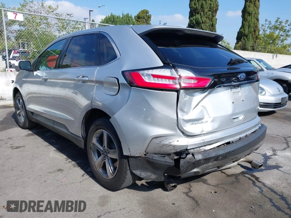 2019 Ford Edge SEL with VIN 2FMPK3J90KBB13368, listed as a IAAI auction lot 42150233 with 48,008 mi miles and . Bid and sale history available at DreamBid. Image 3.